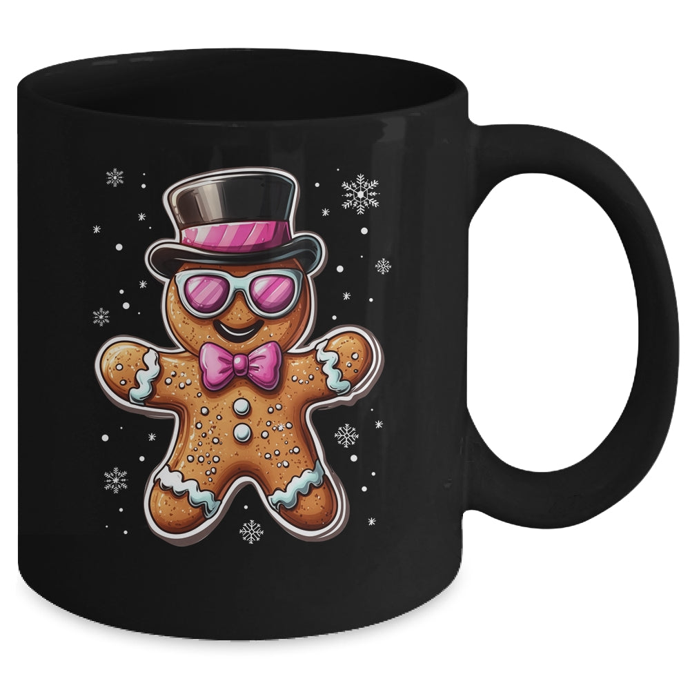 Gingerbread Cookie Christmas Pink Coquette Xmas Boy Girls Mug | siriusteestore