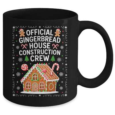 Gingerbread House Construction Crew Cookie Baking Christmas Mug | siriusteestore