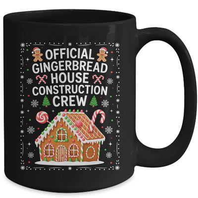 Gingerbread House Construction Crew Cookie Baking Christmas Mug | siriusteestore