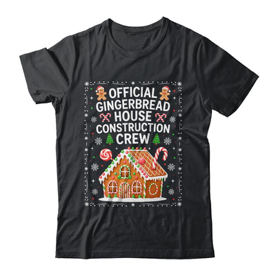 Gingerbread House Construction Crew Cookie Baking Christmas Shirt & Sweatshirt | siriusteestore