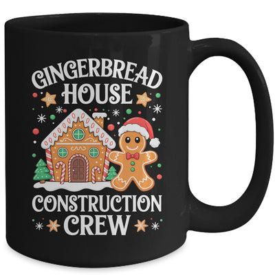 Gingerbread House Construction Crew Decorating Baking Xmas Mug | siriusteestore