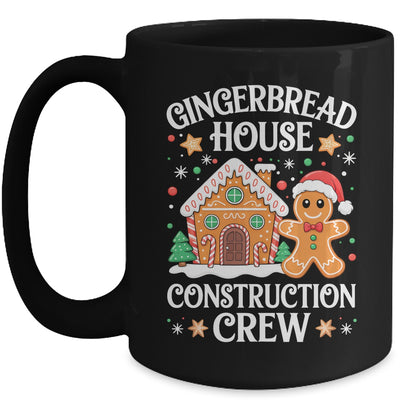 Gingerbread House Construction Crew Decorating Baking Xmas Mug | siriusteestore