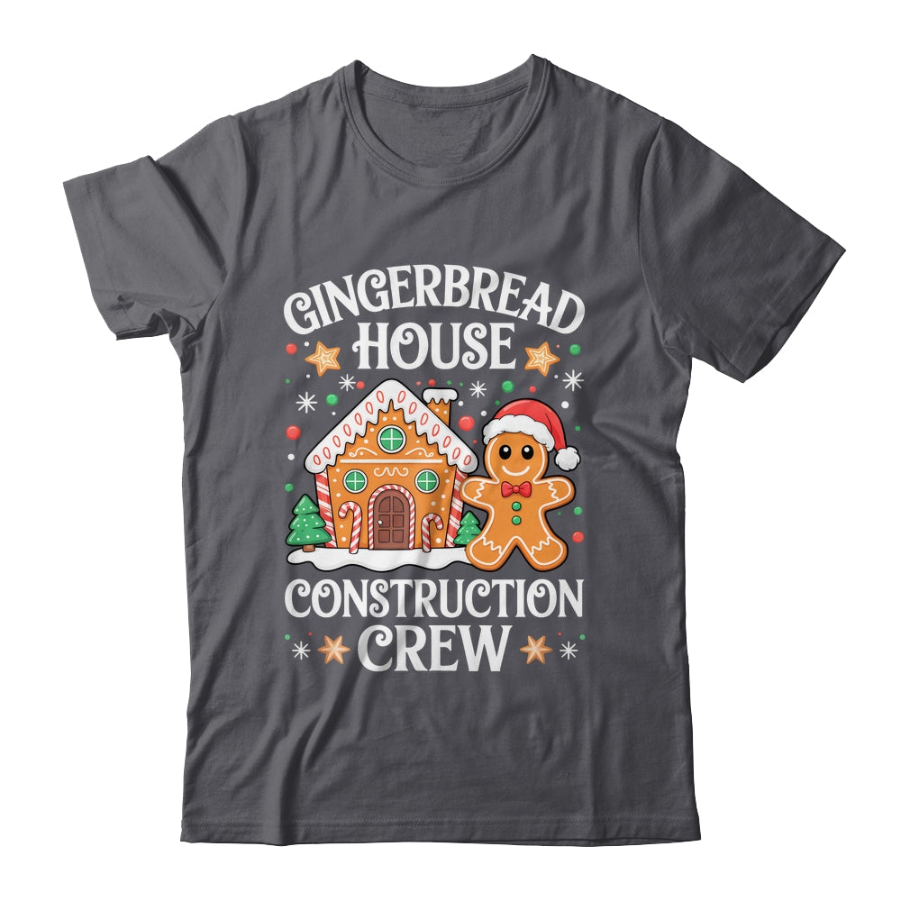 Gingerbread House Construction Crew Decorating Baking Xmas Shirt & Sweatshirt | siriusteestore