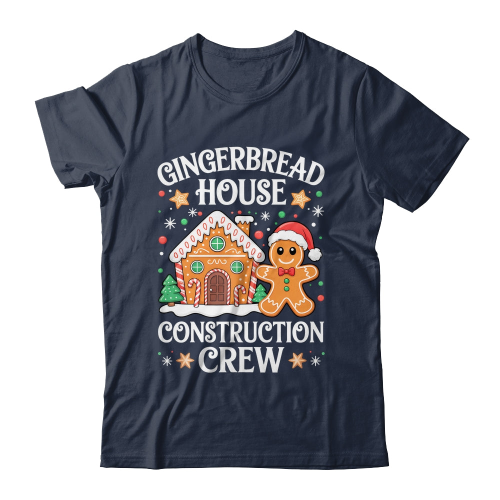 Gingerbread House Construction Crew Decorating Baking Xmas Shirt & Sweatshirt | siriusteestore