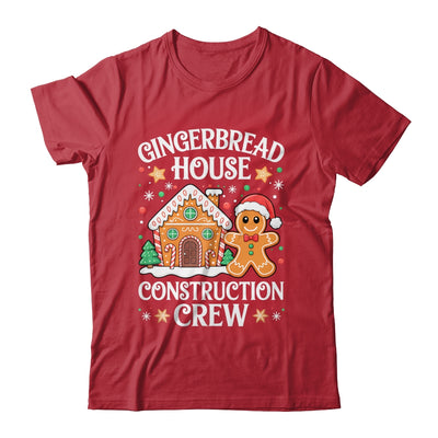 Gingerbread House Construction Crew Decorating Baking Xmas Shirt & Sweatshirt | siriusteestore