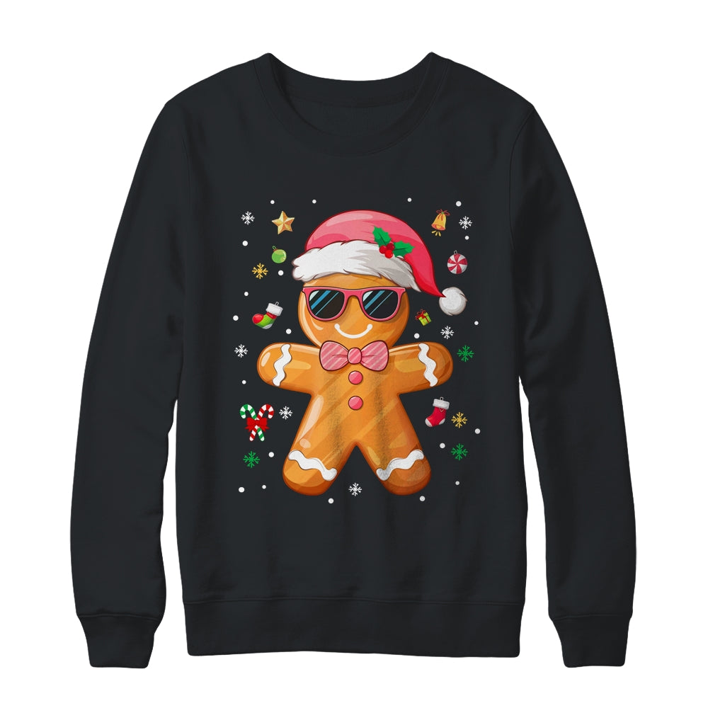 Gingerbread Man Pink Christmas Cookie Costume Baking Team Shirt & Sweatshirt | siriusteestore