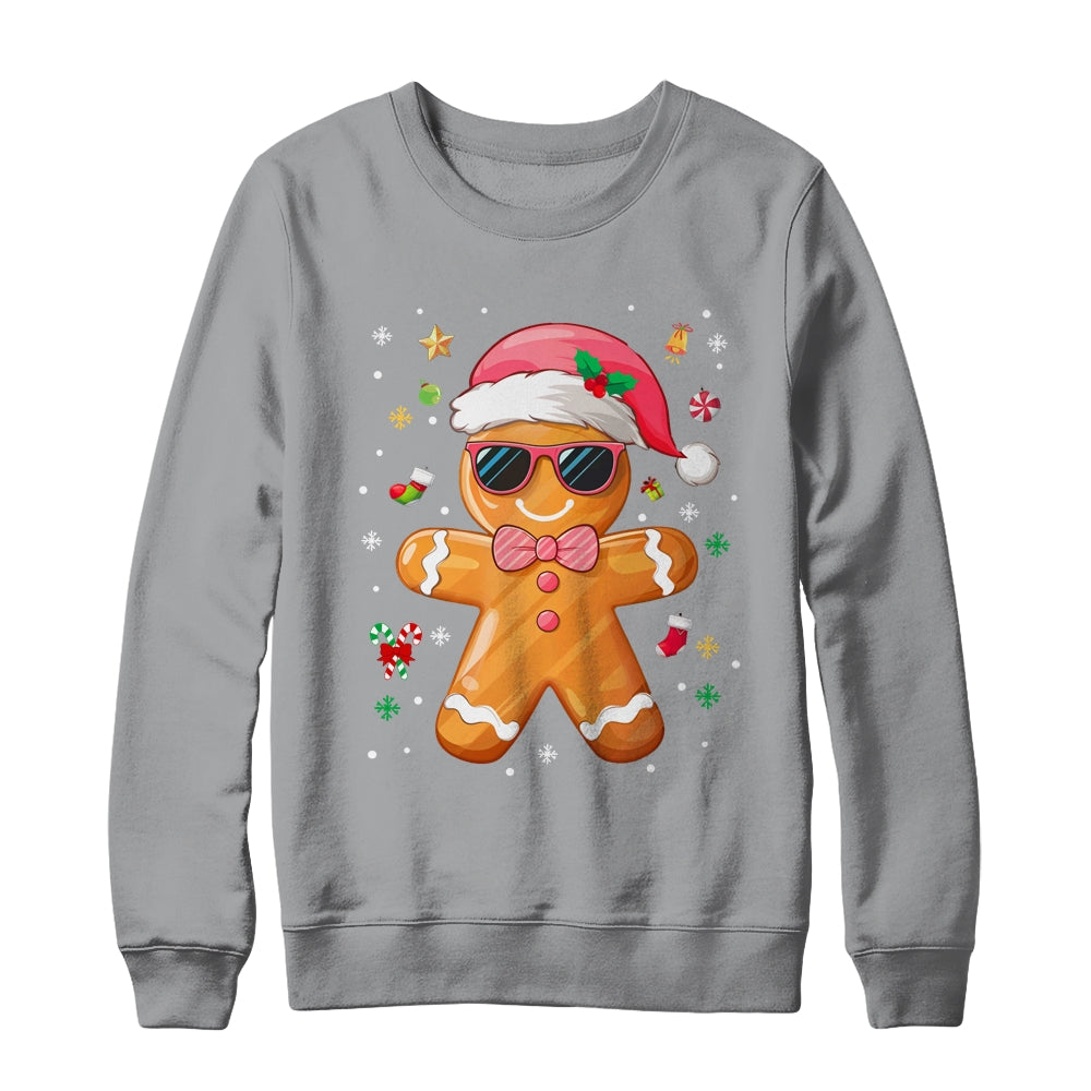 Gingerbread Man Pink Christmas Cookie Costume Baking Team Shirt & Sweatshirt | siriusteestore