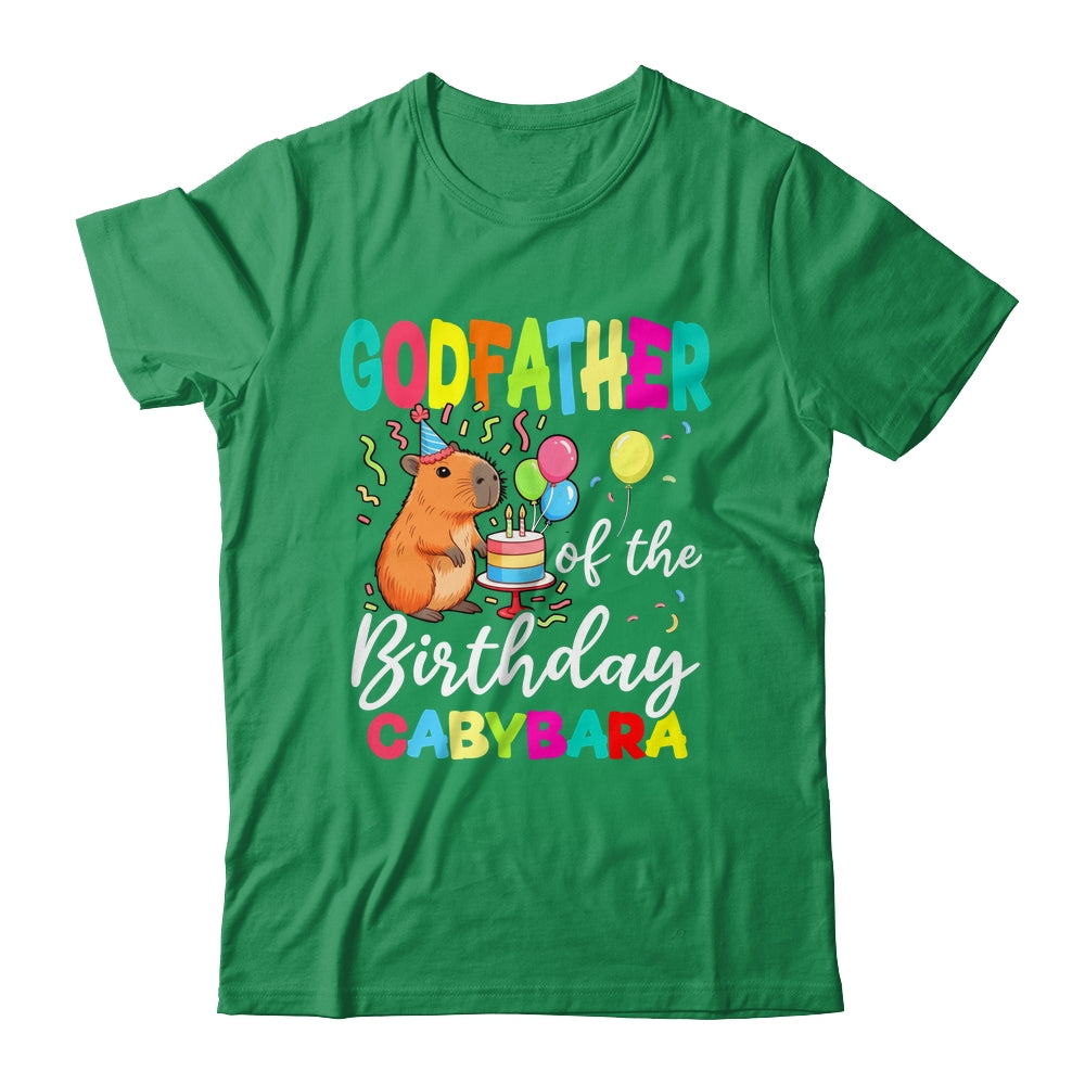 Godfather Of The Birthday Capybara Girl Bday Party Family Shirt & Hoodie | siriusteestore