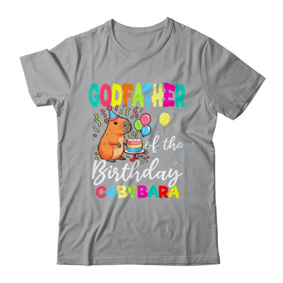 Godfather Of The Birthday Capybara Girl Bday Party Family Shirt & Hoodie | siriusteestore