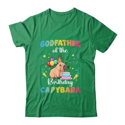 Godfather Of The Birthday Girl Capybara Bday Party Family Shirt & Hoodie | siriusteestore