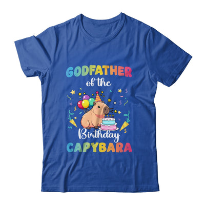 Godfather Of The Birthday Girl Capybara Bday Party Family Shirt & Hoodie | siriusteestore