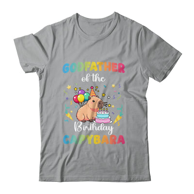 Godfather Of The Birthday Girl Capybara Bday Party Family Shirt & Hoodie | siriusteestore