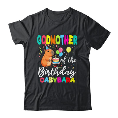 Godmother Of The Birthday Capybara Girl Bday Party Family Shirt & Hoodie | siriusteestore