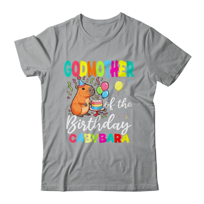 Godmother Of The Birthday Capybara Girl Bday Party Family Shirt & Hoodie | siriusteestore