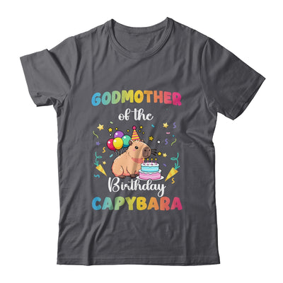 Godmother Of The Birthday Girl Capybara Bday Party Family Shirt & Hoodie | siriusteestore