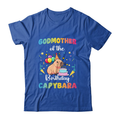 Godmother Of The Birthday Girl Capybara Bday Party Family Shirt & Hoodie | siriusteestore