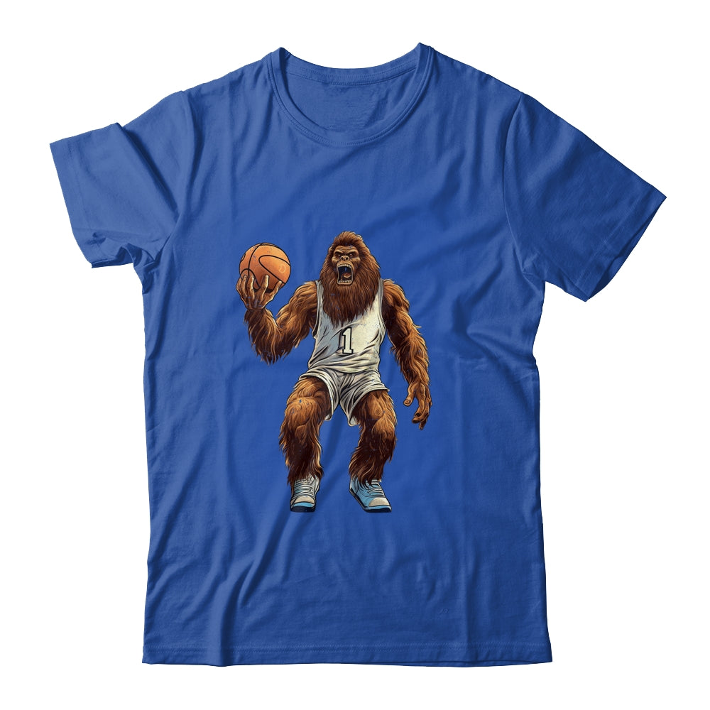 Gorilla Playing Basketball Funny Gorilla Basketball Player Shirt & Hoodie | siriusteestore
