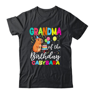 Grandma Of The Birthday Capybara Girl Bday Party Family Shirt & Hoodie | siriusteestore