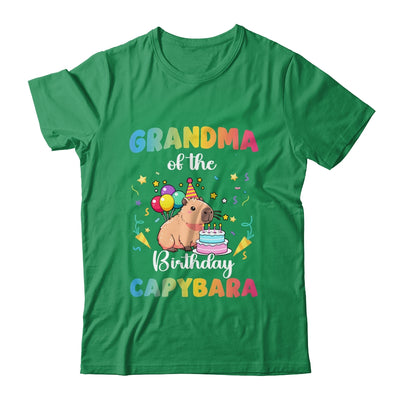 Grandma Of The Birthday Girl Capybara Bday Party Family Shirt & Hoodie | siriusteestore