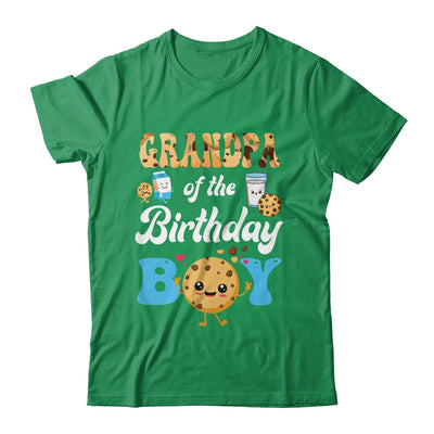 Grandpa Of The Birthday Boy Milk And Cookies 1st Birthday Shirt & Hoodie | siriusteestore