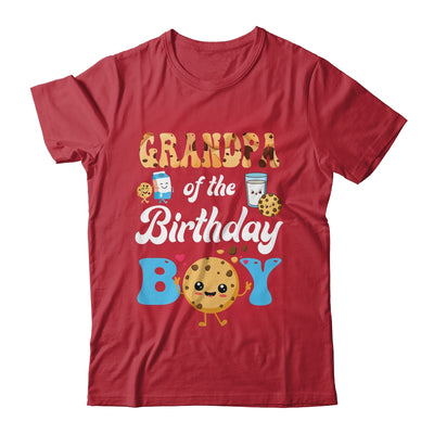 Grandpa Of The Birthday Boy Milk And Cookies 1st Birthday Shirt & Hoodie | siriusteestore