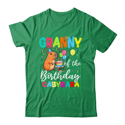 Granny Of The Birthday Capybara Girl Bday Party Family Shirt & Hoodie | siriusteestore