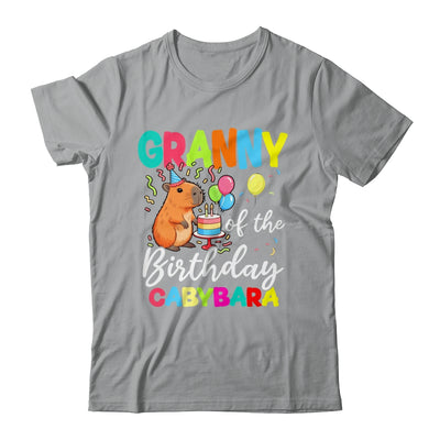 Granny Of The Birthday Capybara Girl Bday Party Family Shirt & Hoodie | siriusteestore