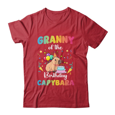 Granny Of The Birthday Girl Capybara Bday Party Family Shirt & Hoodie | siriusteestore