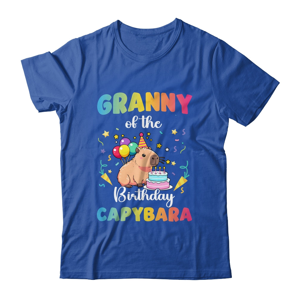 Granny Of The Birthday Girl Capybara Bday Party Family Shirt & Hoodie | siriusteestore