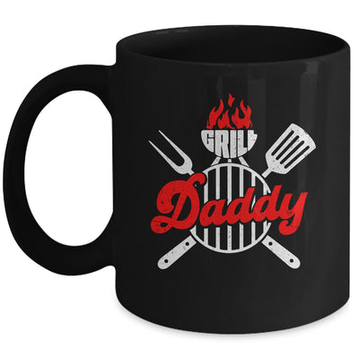 Grill Daddy BBQ Barbecue Grilling Smoking For Men Dad Mug | siriusteestore