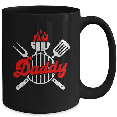Grill Daddy BBQ Barbecue Grilling Smoking For Men Dad Mug | siriusteestore