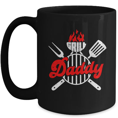 Grill Daddy BBQ Barbecue Grilling Smoking For Men Dad Mug | siriusteestore
