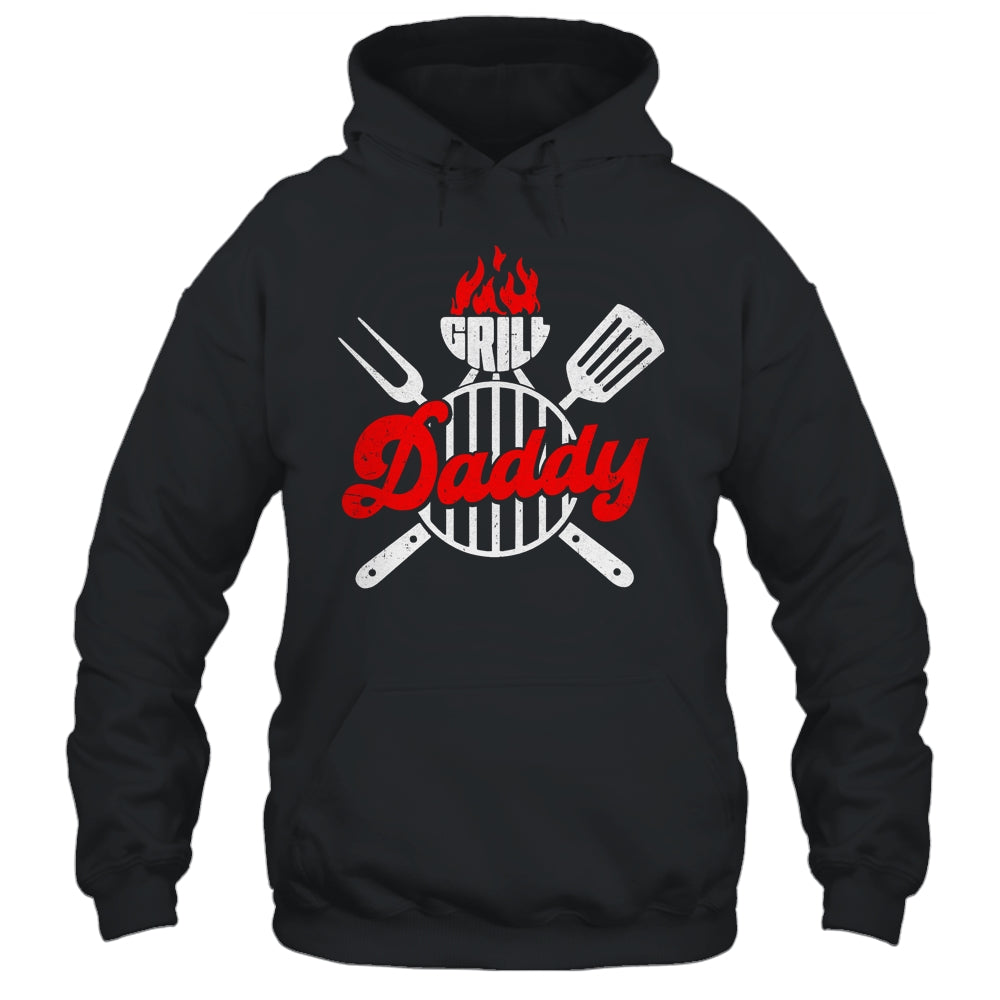 Grill Daddy BBQ Barbecue Grilling Smoking For Men Dad Shirt & Hoodie | siriusteestore