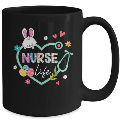 Heart Stethoscope Nurse Easter Nurse Life Funny Easter Day Mug | siriusteestore