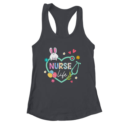 Heart Stethoscope Nurse Easter Nurse Life Funny Easter Day Shirt & Tank Top | siriusteestore