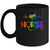 Heartbeat Rainbow Heart Gay Pride LGBT Medical Nurse LGBTQ Mug | siriusteestore