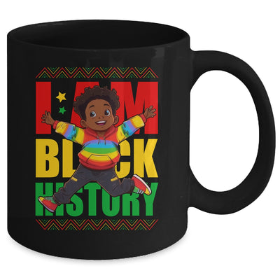 I Am Black History Kids Boys Black History Month Mug | siriusteestore