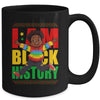 I Am Black History Kids Boys Black History Month Mug | siriusteestore