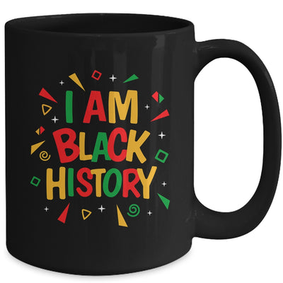 I Am Black History Month African American Boys Girls Kids Mug | siriusteestore