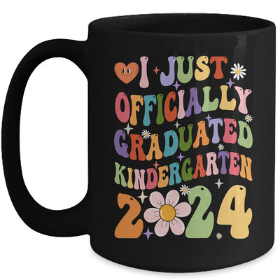 I Officially Graduated Kindergarten Class Of 2024 Graduation Mug | siriusteestore