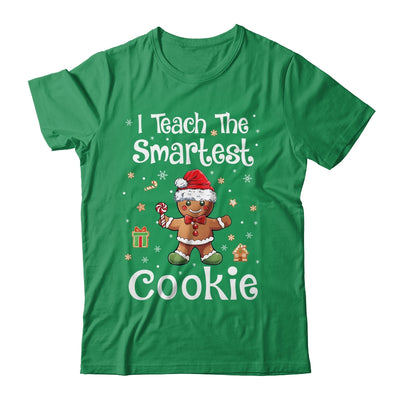 I Teach The Smartest Cookies Christmas Gingerbread Santa Hat Shirt & Sweatshirt | siriusteestore