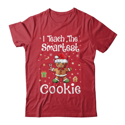 I Teach The Smartest Cookies Christmas Gingerbread Santa Hat Shirt & Sweatshirt | siriusteestore