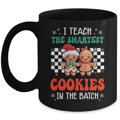 I Teach The Smartest Cookies In The Batch Teacher Christmas Mug | siriusteestore