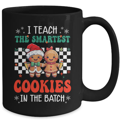 I Teach The Smartest Cookies In The Batch Teacher Christmas Mug | siriusteestore