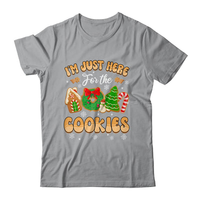 I'm Just Here For The Cookies Funny Xmas Meme Cute Christmas Shirt & Sweatshirt | siriusteestore