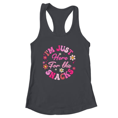 I'm Just Here For The Snacks Funny Saying Girls Kids Shirt & Tank Top | siriusteestore
