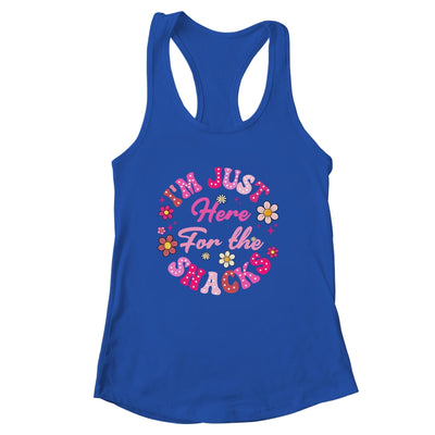 I'm Just Here For The Snacks Funny Saying Girls Kids Shirt & Tank Top | siriusteestore