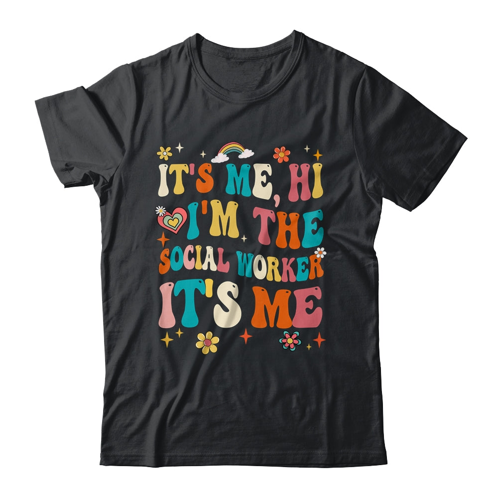 It's Me Hi I'm The Social Worker Teacher Girl Back To School Shirt & Hoodie | siriusteestore