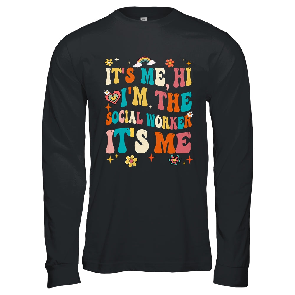 It's Me Hi I'm The Social Worker Teacher Girl Back To School Shirt & Hoodie | siriusteestore