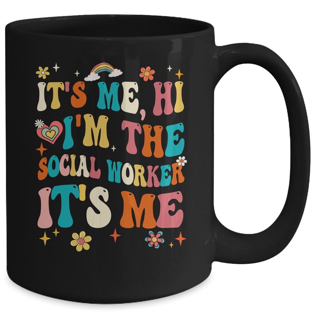 It's Me Hi I'm The Social Worker Teacher Girl Back To School Mug | siriusteestore